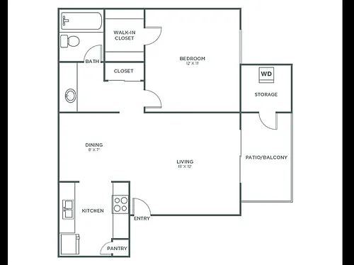 Floor plan Arroyo Sophisticated