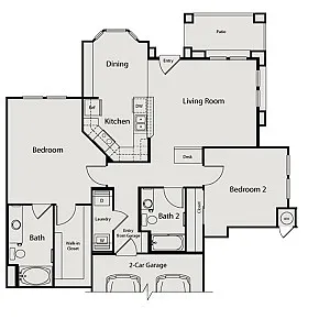 Floor plan 2AD2