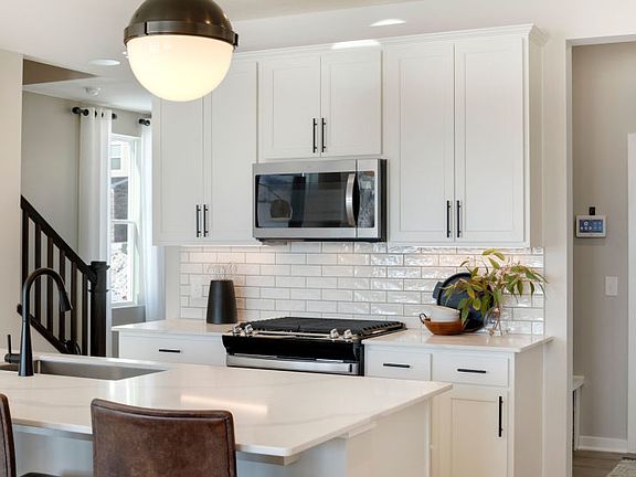 Bright White Kitchen