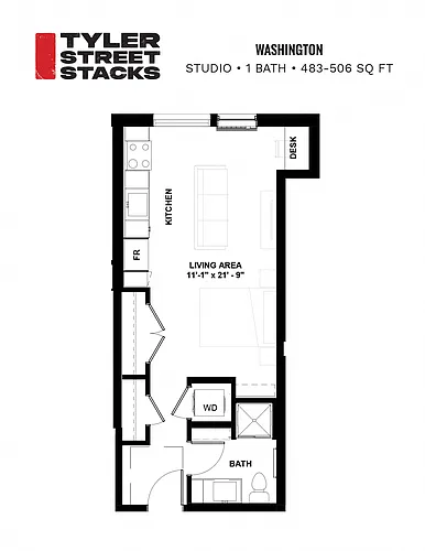 Floor plan Washington