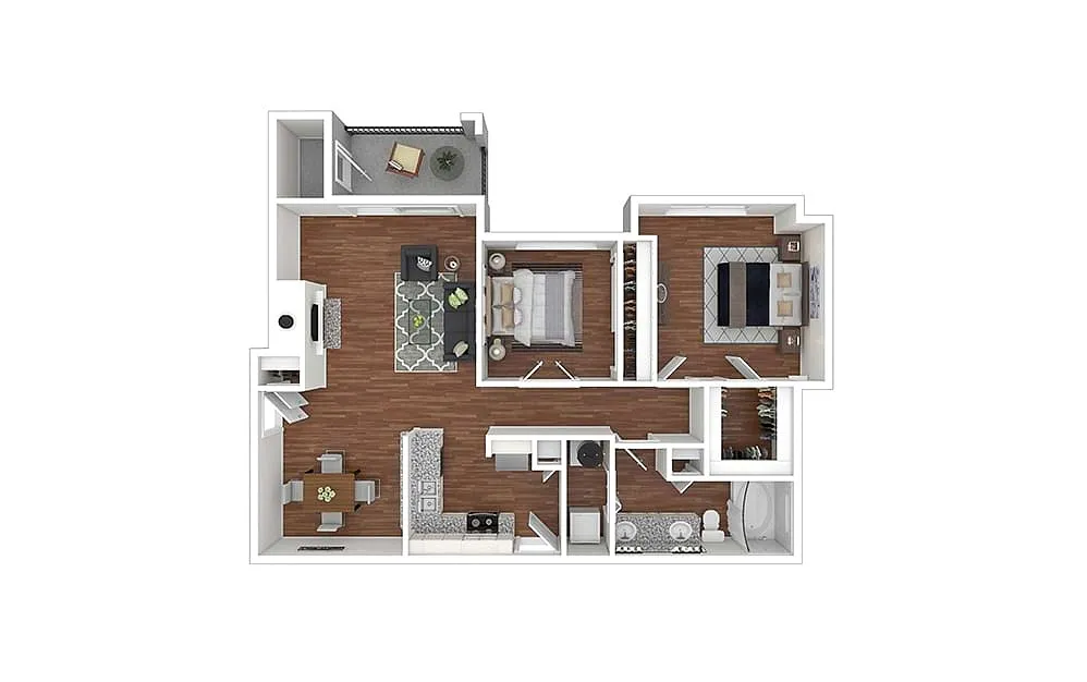 Floor plan Mimosa