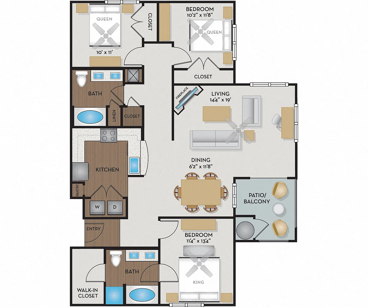 Floor plan Williamson
