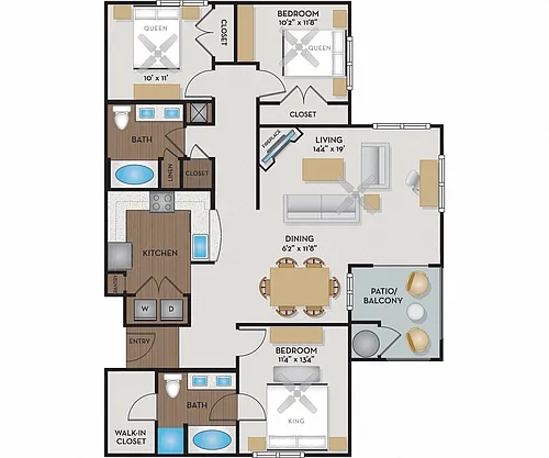 Floor plan Williamson