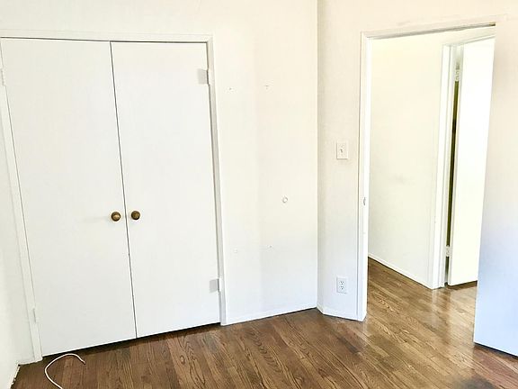 Bedroom with lots of closet space