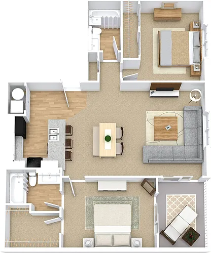Floor plan The Jasmine Renovated