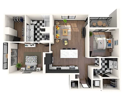 Floor plan B2