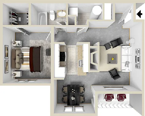 Floor plan Bay Breeze