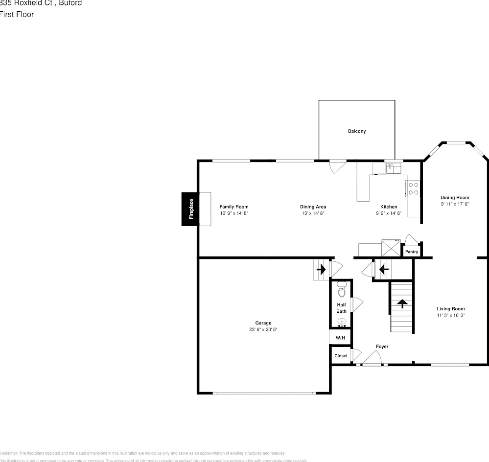 835 Roxfield Ct Buford, GA 30518 — Photo 3