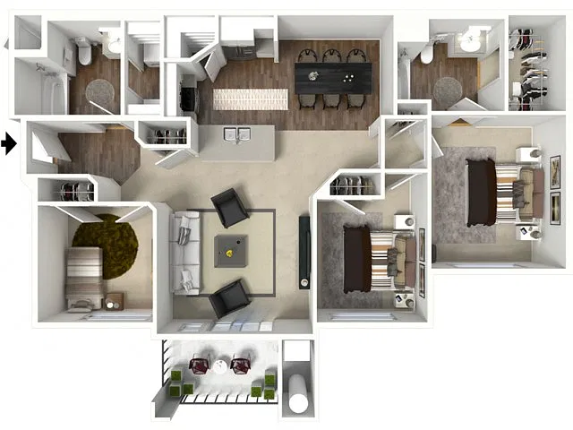 Floor plan Charleston