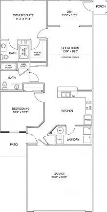 2BR, 2BA 2BR, 2BA