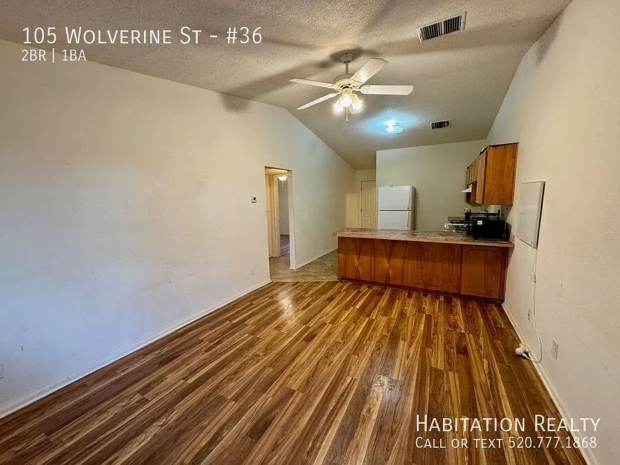 2 bedroom/1bathroom home, duplex with a carport & evaporative cooling in Bisbee! — Photo 4