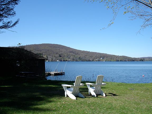 Your view from semi-private beach.
