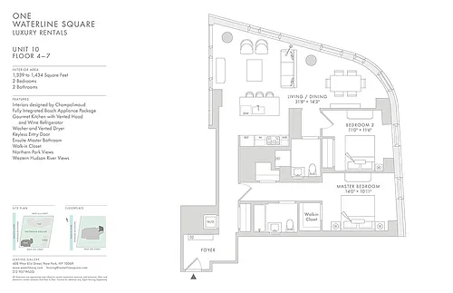 Floor plan Waterline 1: B7