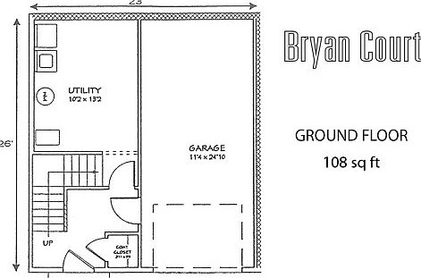 floor plan - 1st floor