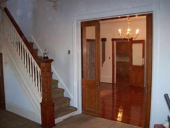 One of 2 Staircases to 2nd & 3rd floor