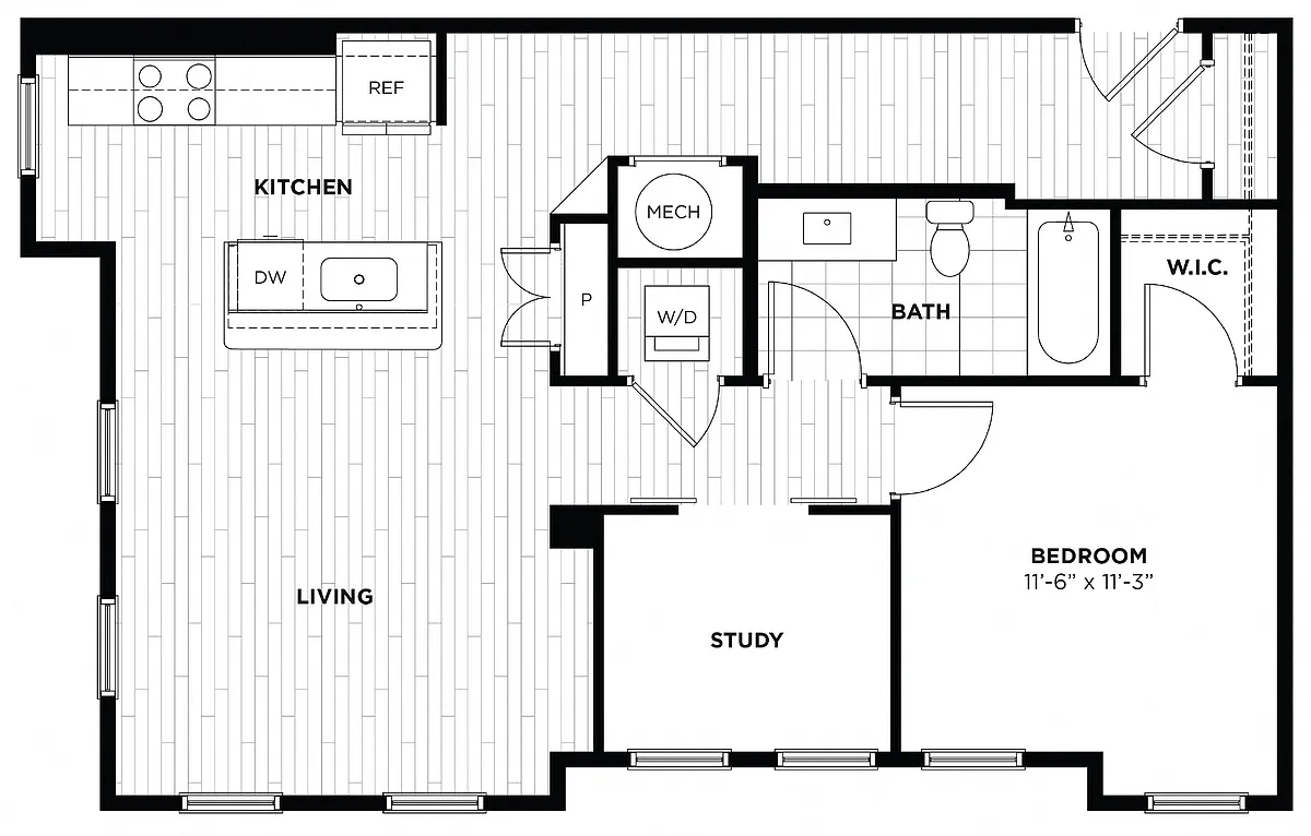 Floor plan A16