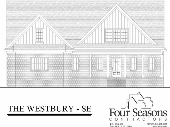 The Westbury Plan, Four Seasons Nash County New Homes