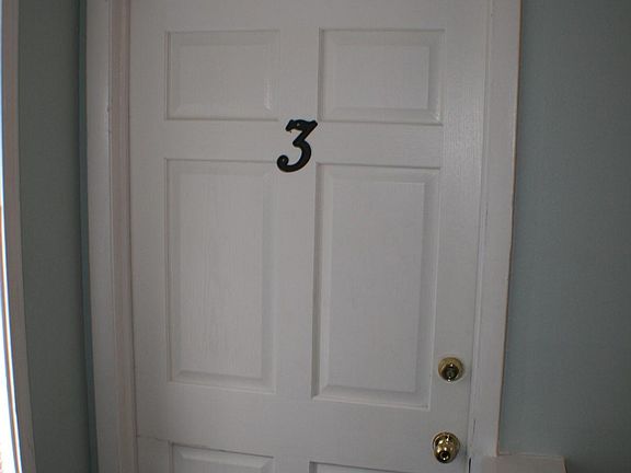 Welcome to Apartment 3 Entry Door