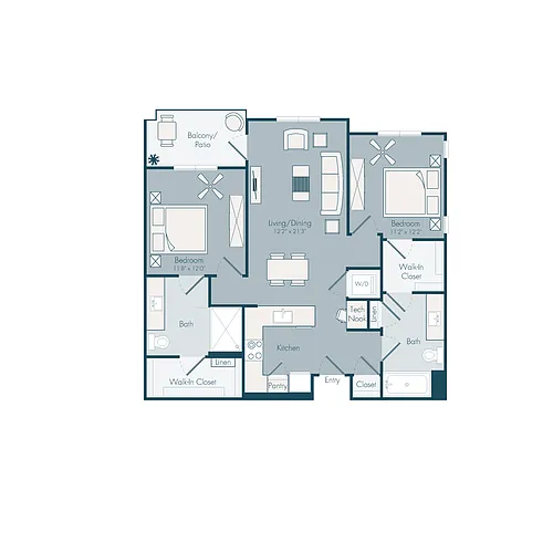 Floor plan B1