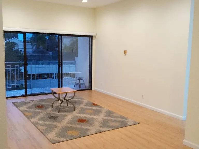 Living room looking north.