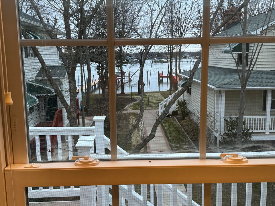 View from Bay Window in kitchen