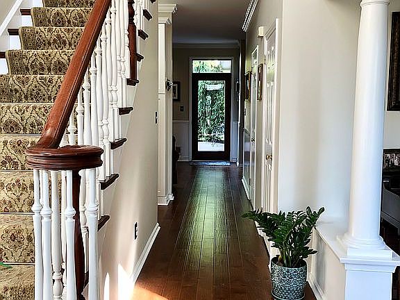hallway and foyer