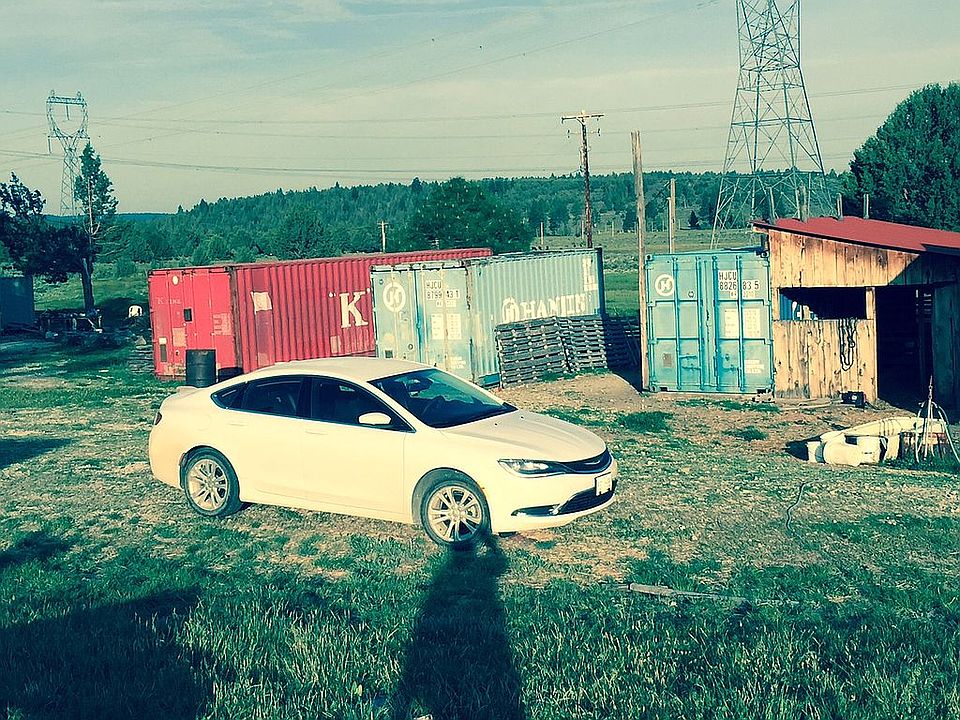 View towards storage containers