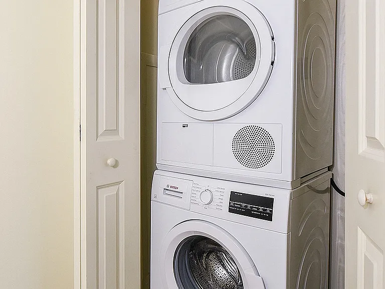In-home washer/dryer available