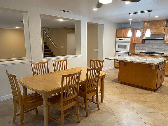 Dining and kitchen 