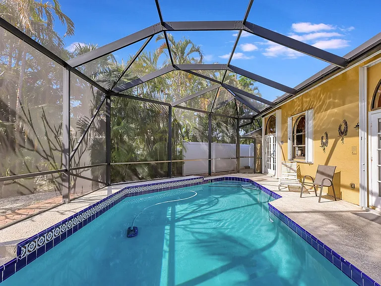 saltwater, heated pool