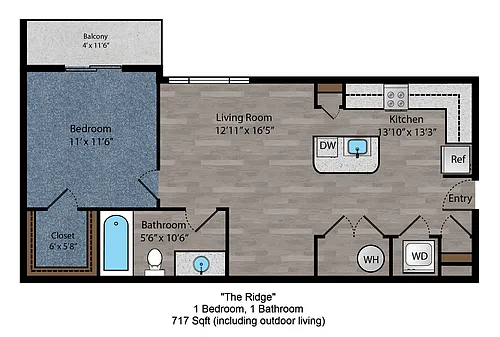 Floor plan The Ridge