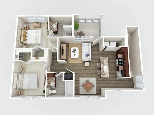 Floor plan B3