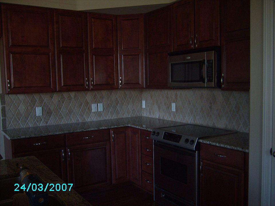 Kitchen with granite