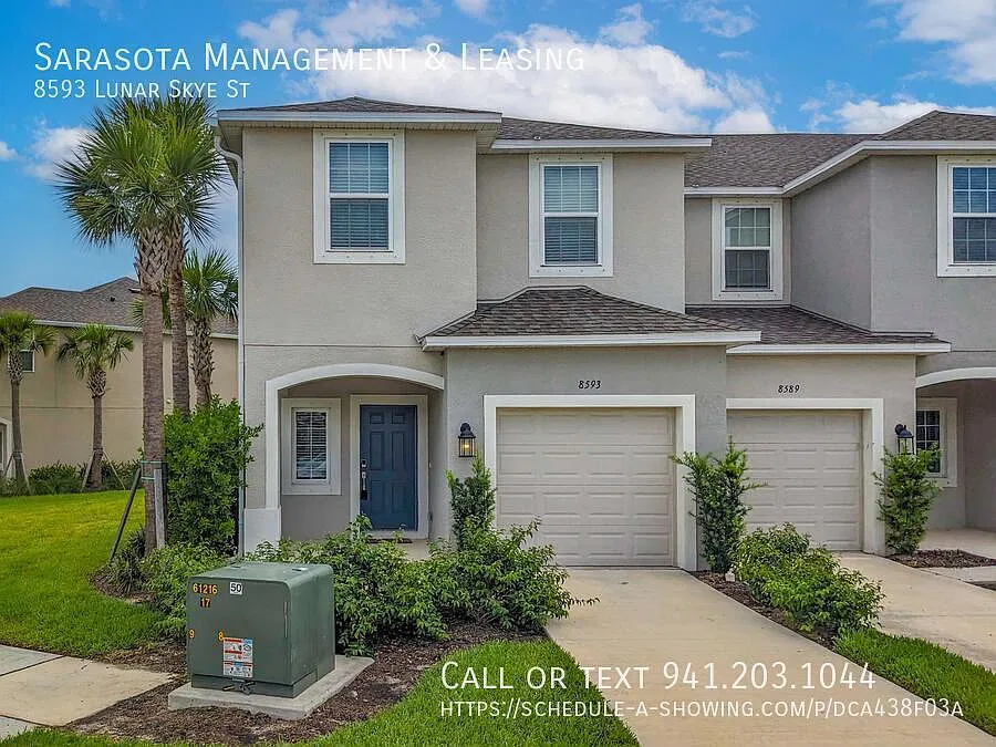2-Story 3 Bed, 2.5 Bath End-Unit Townhome in Skye Ranch! — Photo 1