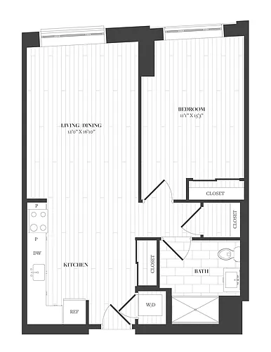 Floor plan A13
