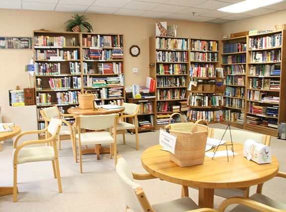 The library is open 24-hours a day.