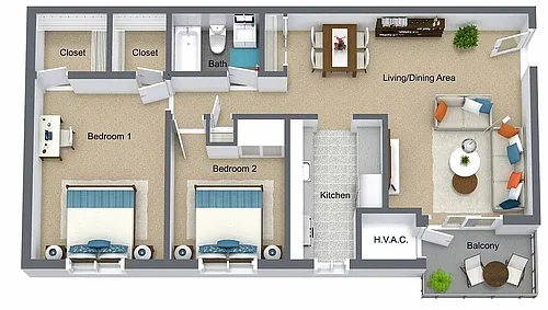 Floor plan B1
