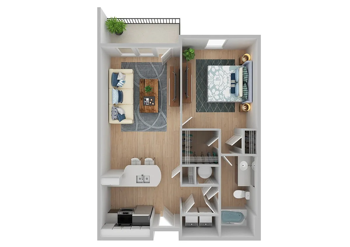 Floor plan Cochrane | Renovated