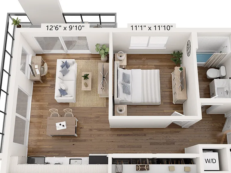 A6 floor plan Elevate