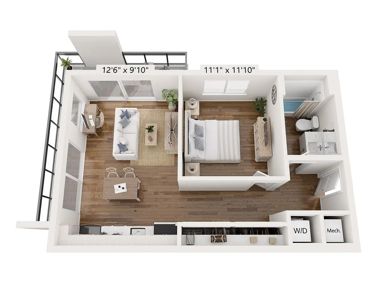 Floor plan A6
