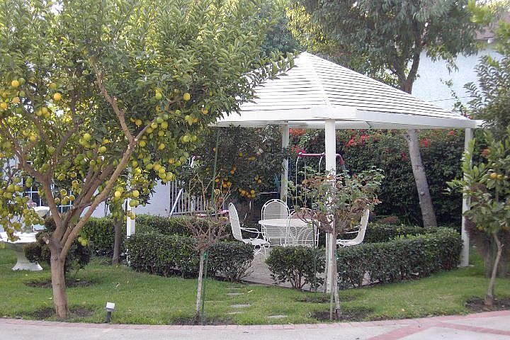 Relax in a lush garden
