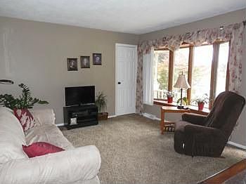 Bright & cheery living room