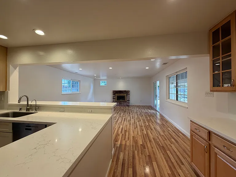 kitchen/family room