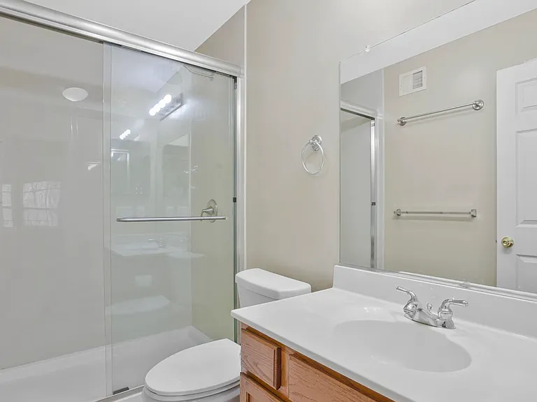 Shared bathroom upper level