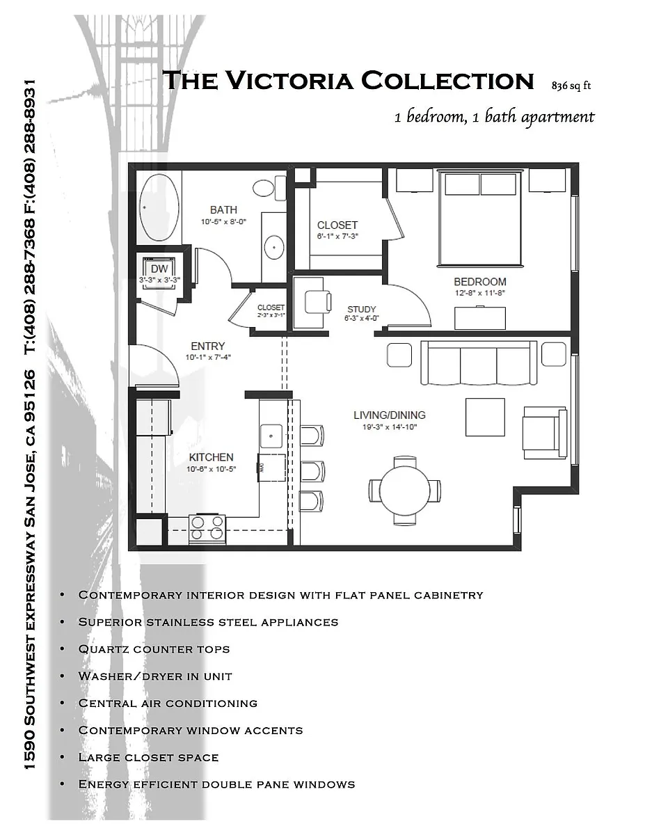 Floor plan Victoria Collection