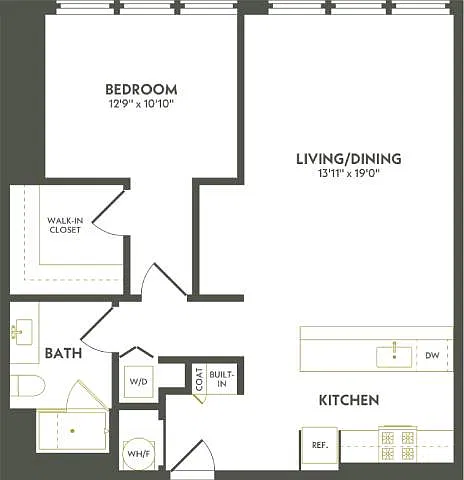 Floor plan A16