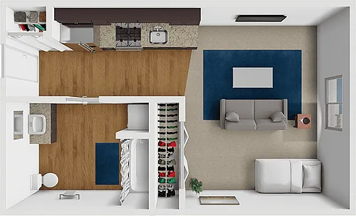 Floor plan Sauger