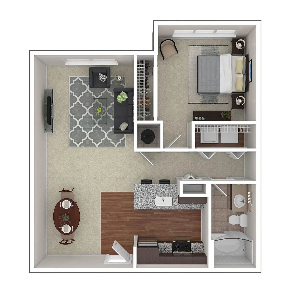 Floor plan The Chestoa