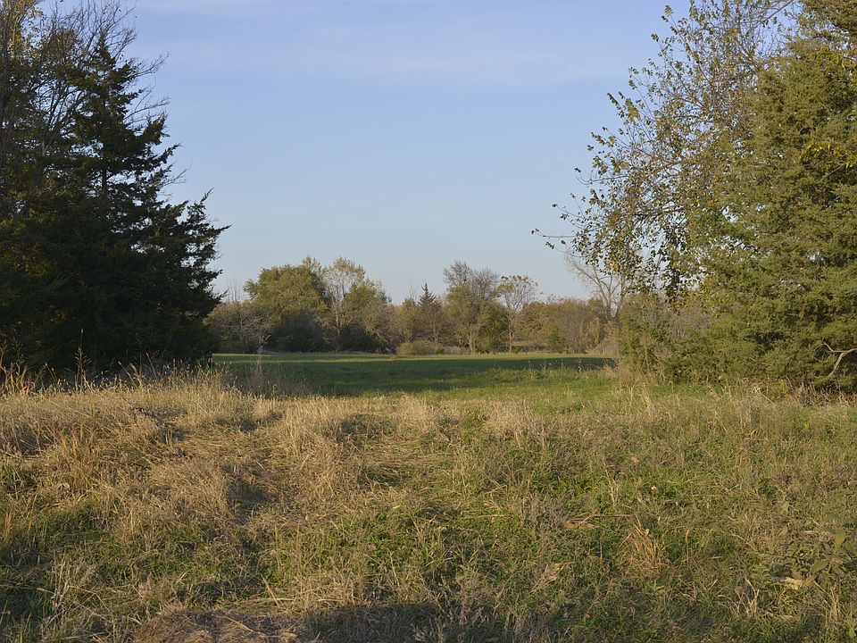 Flat open areas with trees 