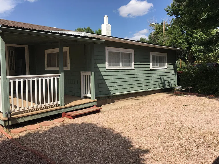 Porch & Entry From Carport